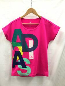 adidas アディダス 半袖Tシャツ スポーツウェア ピンク 160サイズ 23050102