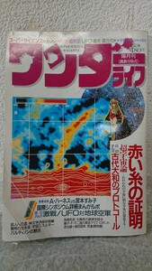 ●稀少●スーパーサイエンス マガジン ワンダーライフ 第16号 小学館 スペシャル 1991年3月号/赤い糸の証明/UFO/超宇宙論/UFO対地球空軍