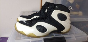 送料無料 国内 正規 ナイキ ズーム ルーキー 28cm US10 黒×白 NIKE AIR ZOOM ROOKIE Penny ペニー ハーダウェイ アンファニー FOAMPOSITE