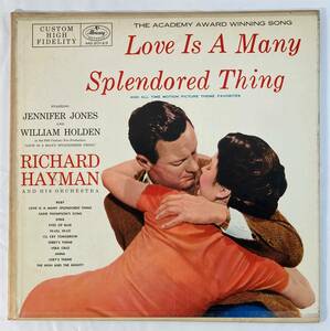  Richard * partition man (Richard Hayman) and his orchestra / Love Is A Many Sprlendered Thing... rice record LP Mercury MG 20123