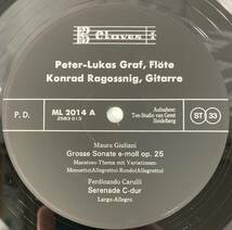 ペーター・ルーカス・グラーフ (Peter-Lukas Graf) & コンラート・ラゴスニッヒ (Konrad Ragossnig) / 国内盤LP PO ML 2014 帯無し_画像4