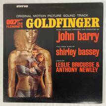 ００７／ゴールドフィンガー (1964) ジョン・バリー 米盤LP Liberty LW-5117 STEREO_画像1