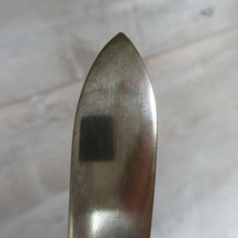 イギリス シルバープレート E.P.N.S バターナイフ バタースプレッダー ヴィンテージ雑貨 英国 tableware 1940sb_画像5