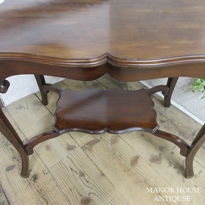 イギリス アンティーク 家具 オケージョナルテーブル サイドテーブル 店舗什器 木製 マホガニー 英国 SMALLTABLE 6176dの画像4