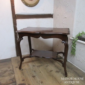 イギリス アンティーク 家具 オケージョナルテーブル サイドテーブル 店舗什器 木製 マホガニー 英国 SMALLTABLE 6176dの画像1