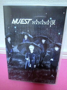 K-POP♪ NU'EST ニュー・イースト 2ndシングル「NA.NA.NA.涙」初回限定盤A 日本盤CD＋DVD／廃盤！希少品！ディスク傷無し良好！