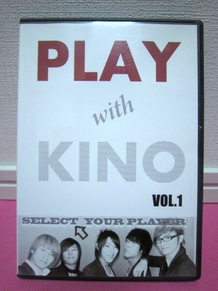 K-POP♪ KINO キノ「PLAY」日本盤DVD／ディスク傷無し良好！超レア！入手困難！（ヘミン、ヨンファン、ジョンフン、ソンファン、スンジェ）