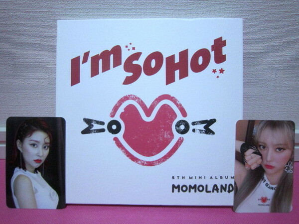 K-POP♪ MOMOLAND モモランド／5th Mini Album「Show Me」韓国盤CD＋フォトブック＋トレカ2枚（ヘビン、ジェイン）ほぼ美品！希少品！