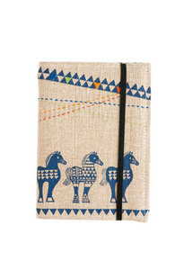 [ translation have ]* book cover * pocketbook cover * horse 6 ream. horse . flag jute cotton made |People Tree( People tree )