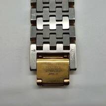 Ｔ【SEIKO セイコー/Dolce ドルチェ】コンビ グレー系文字盤 クォーツ 9530-6000 メンズ腕時計 純正ベルト_画像10