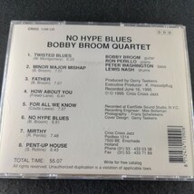 11-144【輸入】No Hype Blues Bobby Broom_画像3