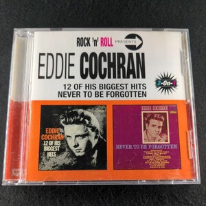 15-113【輸入】12 of His Biggest Hits/Never to be Forgotten EDDIE COCHRAN エディ・コクラン