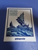 USA入手 パタゴニア【Patagonia MALAMA HONUA HOKULEA】マラマ ホヌア 世界航海 キャンペーン ホクレア号 ステッカー 未使用品_画像1