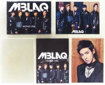 ■CD+DVD MBLAQ（エムブラック）「2ND SINGLE ALBUM [Y]」韓国盤 CD 2010年＆「MONA LISA」日本盤 CD+DVD+特典付きBOX 2013年 2本セット_画像7