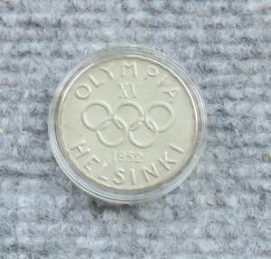 166　1952年フィンランド・オリンピック記念銀貨