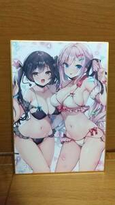 とらのあな ヤモセブン あゆま紗由展 ミニ色紙 絵柄C