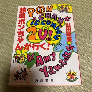 角川文庫「熱血ポンちゃんが行く！」山田詠美