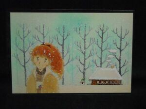 POST CARD◆陸奥A子-粉雪ポルカ　A◆ポストカード1