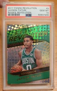 2017 Panini Rookie Revolution RC Jayson Tatum ジェイソン テイタム Boston Celtics NBA カード ルーキー PSA 10