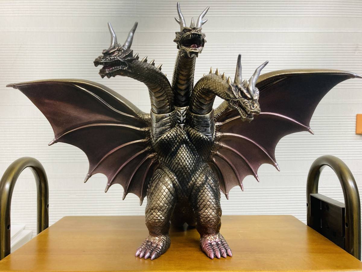再再販! 超ドラゴン怪獣 キングギドラ リペイント2 美品 - www