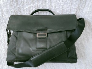 TUMI*トゥミ*32602DT TICON*スリム・フラップ*ビジネス*ブリーフケース*書類カバン*2WAY*ショルダーバッグ*A4*黒*鞄*レザー*革