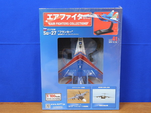 asheto air Fighter collection 41 Russia Air Force Su-27 franc car unopened 