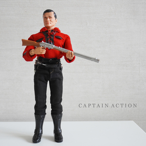 超 希少 激 レア 1965 当時物 アメリカ IDEAL 社 CAPTAIN ACTION ローン レンジャー 1/6 フィギュア アイデアル キャプテン アクション 