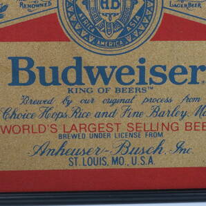 Budweiser★バドワイザー コルクボード KING OF BEERS★アメリカのビール アンティーク ヴィンテージ の画像3