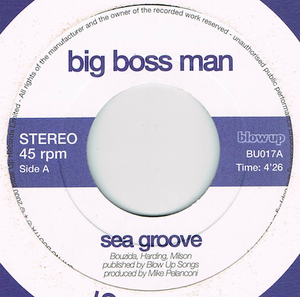 ●BIG BOSS MAN / SEA GROOVE [UK 45 ORIGINAL 7inch シングル BLOW UP hammond groove]