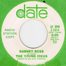 ●THE YOUNG IDEAS / MELODY / BARNEY BUSS [US 45 ORIGINAL 7inch シングル PROMO GARAGE 試聴]_画像2