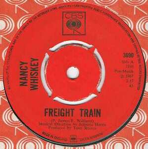 ●NANCY WHISKEY / FREIGHT TRAIN [UK 45 ORIGINAL 7inch シングル バロック サイケ フォーク 試聴]