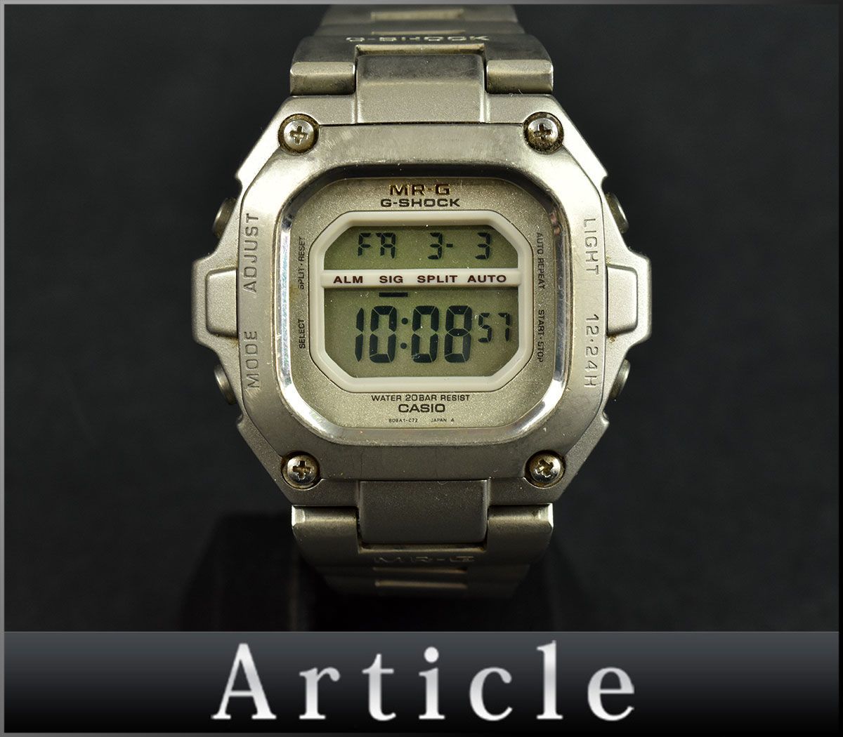 ヤフオク! -「mrg 110」(MR-G) (G-SHOCK)の落札相場・落札価格