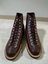 サイズ：81/2　定価:54780円　未使用品　LONE WOLF BOOTS/ロンウルフ ブーツCAT'S PAW SOLE CARPENTER/カーペンターブーツ _画像2