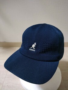 サイズ：L　美品　”KANGOL(カンゴール)” トロピックスペースキャップ TROPIC VENTAIR SPACECAP メンズ レディース 春夏 ネビー