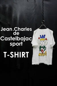 美品 JC de Castelbajac sport イラストプリント Tシャツ 1 日本製 カステルバジャック カットソー オーバーサイズ ゆったりめ