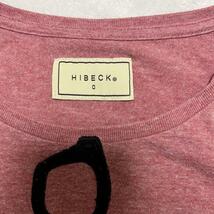 HIBECK ハイベック レディース　半袖トップス tシャツ XS ダークピンク_画像3