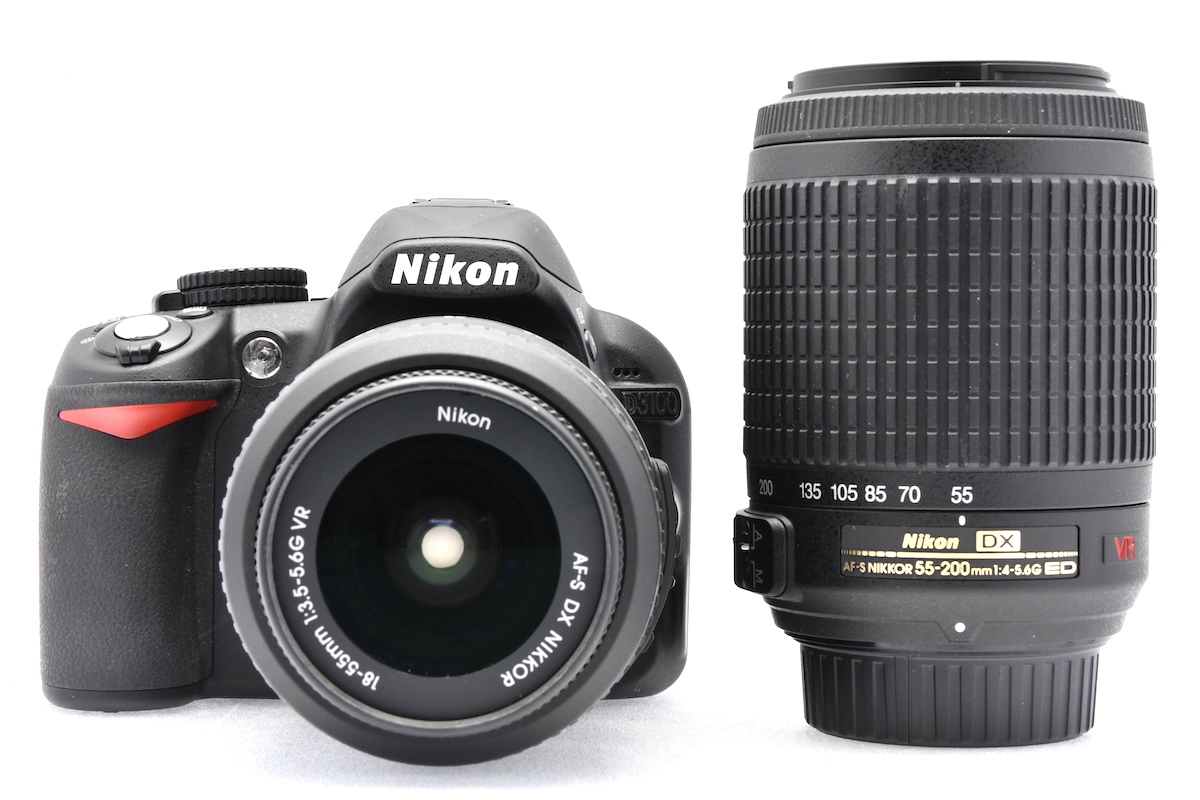 都内で 美品 Nikon D3100+AF-S DX NIKKOR 18-55mm デジタルカメラ
