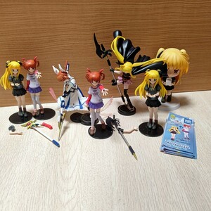  Takara Tommy Magical Girl Lyrical Nanoha Capsule фигурка 6 body др. б/у товар отсутствует есть 