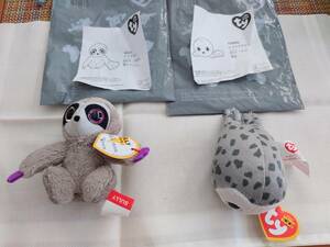 ☆２個セット♪現状渡☆Ty ぬいぐるみ マック マクドナルド ハッピーセット タイ どうぶつぬいぐるみ マスコット