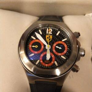 KPS New Super Rare Girard Pelgot Ferrari F40 Freback Chronograph Carbon Girard-Perregaux Ferrai