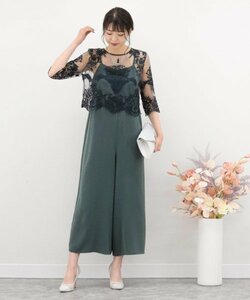  tag equipped Eimy Pearl by POWDER SUGAR Amy pearl bai powder shuga- lace bra light + combination nezon dress pants all-in-one K