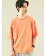 新品タグ付き UNITED ARROWS green label relaxing ユナイテッドアローズ グリーンレーベルリラクシング クルーネック 半袖 Tシャツ 綿100%_画像1