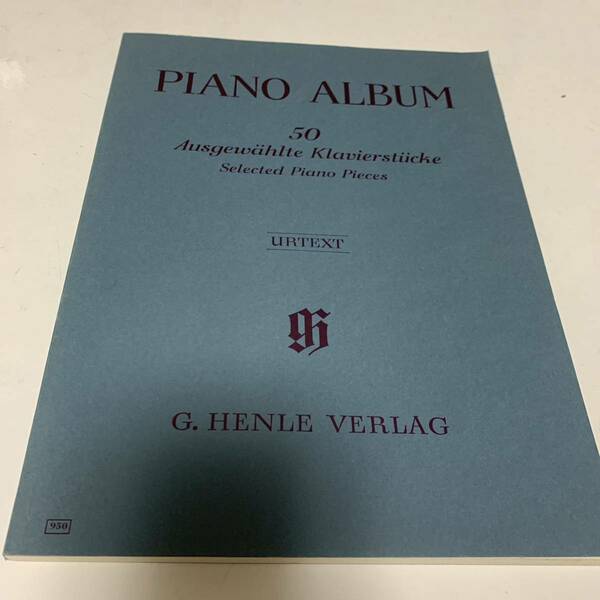 PIANO ALBUM 50 G. Henle Verlag 楽譜