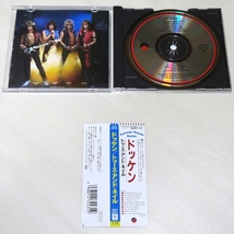 ☆ 旧規格 ドッケン DOKKEN トゥース・アンド・ネイル Tooth And Nail 初回盤 日本盤 帯付き 20P2-2431 11A4 +++++ CSR 税表記3% 新品同様_画像3