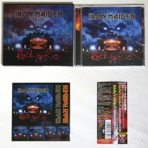 ☆ アイアン・メイデン IRON MAIDEN ライヴ・アット・ロック・イン・リオ ROCK IN RIO 初回限定 2枚組 日本盤 帯付き TOCP 65948-9新品同様の画像4