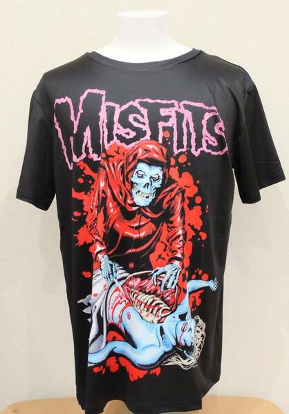 送料無料　【XXXXXXLサイズ】ミスフィッツ　Tシャツ　misfits　ロックバンド　解剖　スカル　ファンスマ