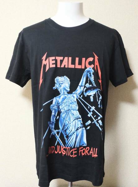 送料無料　【Mサイズ】メタリカ　Tシャツ　METALLICA　メタル・ジャスティス　ファンスマ