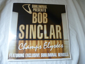 Bob Sinclar / Champs Elyses シュリンク付 3枚組 レア ダンサブル HOUSE Life / My Only Love / Freedom / Zoulou / Save Our Soul 等