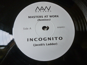 Masters At Work rare REMIX sound source Incognito / Jacob's Ladde - Madonna / Erotica Dub 12 ultra DEEP HOUSE