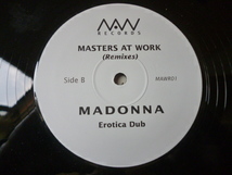 Masters At Work レア REMIX音源 Incognito / Jacob's Ladde - Madonna / Erotica Dub 12 激DEEP HOUSE _画像2